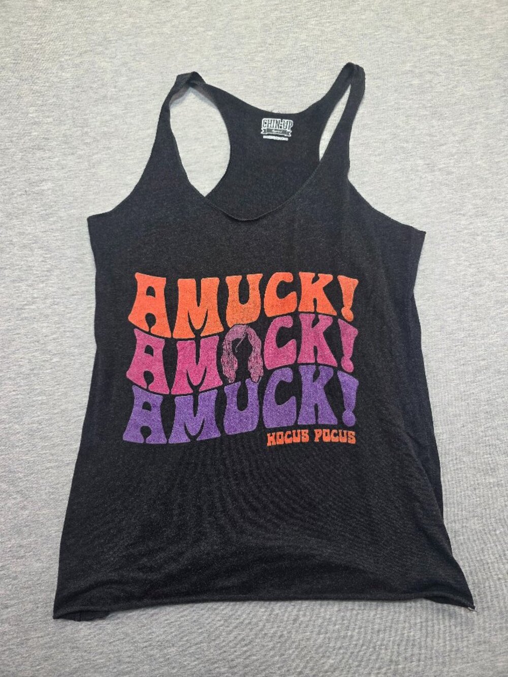 Chin-Up Apparel Hocus Pocus Amuck Amuck Amuck Graphic Tank Top